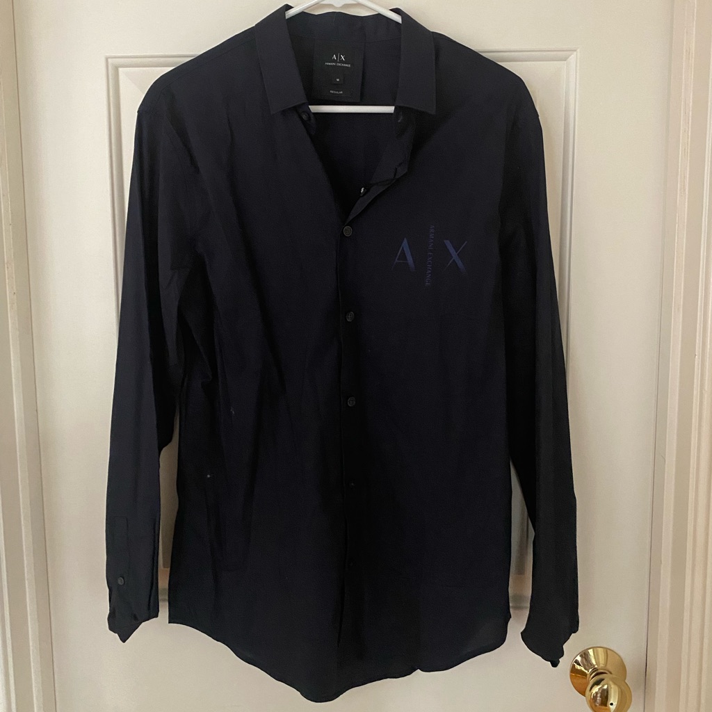 Nwt Armani Exchange Button Down